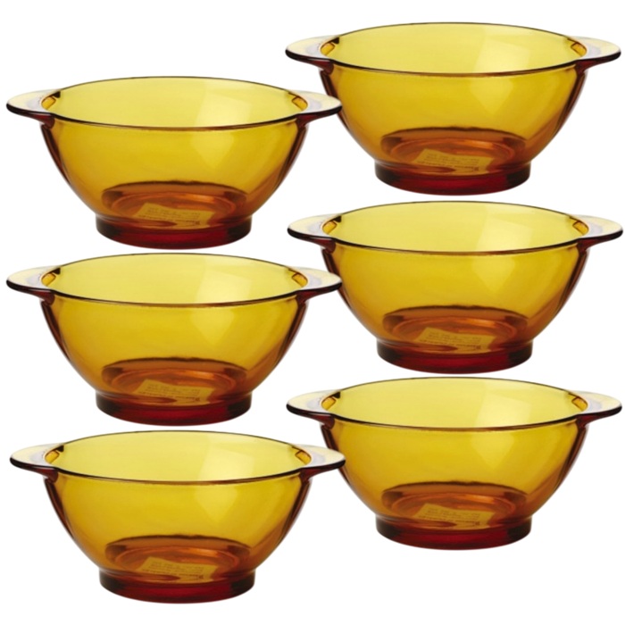 Bol cu manere DURALEX seria VERMEL MN010211 set 6 piese