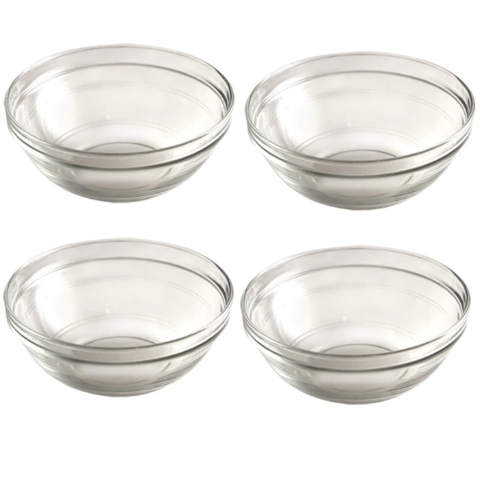 Set 4 boluri DURALEX seria LYS STACKABLE 10,5cm 20,5cl MN010274