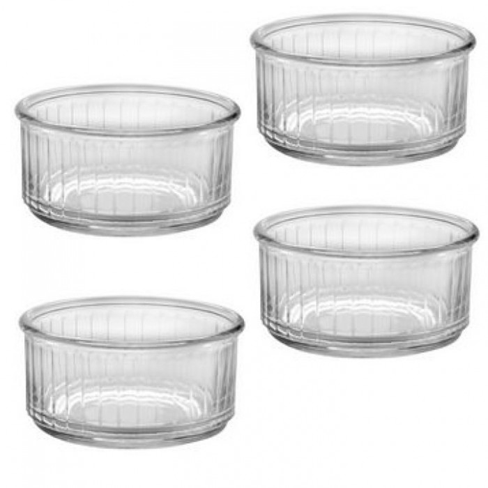Set 4 boluri rameken DURALEX sticla securizata 8,5cm 13cl MN010283
