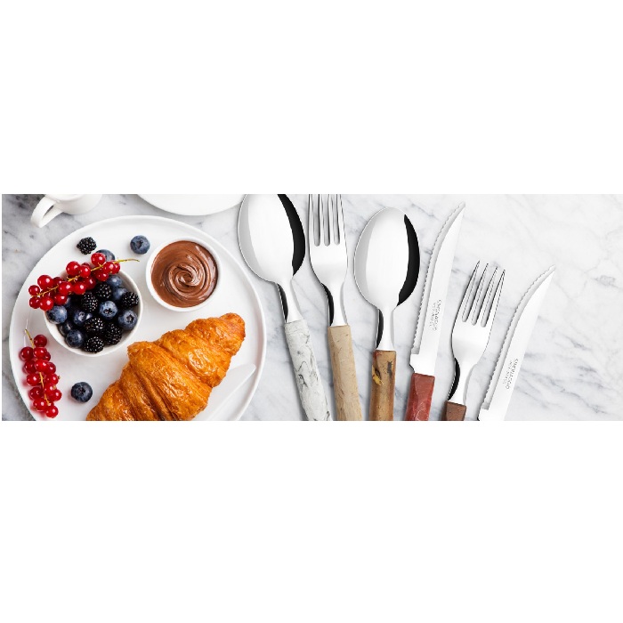 Set 6 furculite Simonaggio Elementos Wood