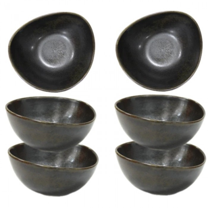 Ramekin portelan 9cm ANTIQUE BLACK MN0156124