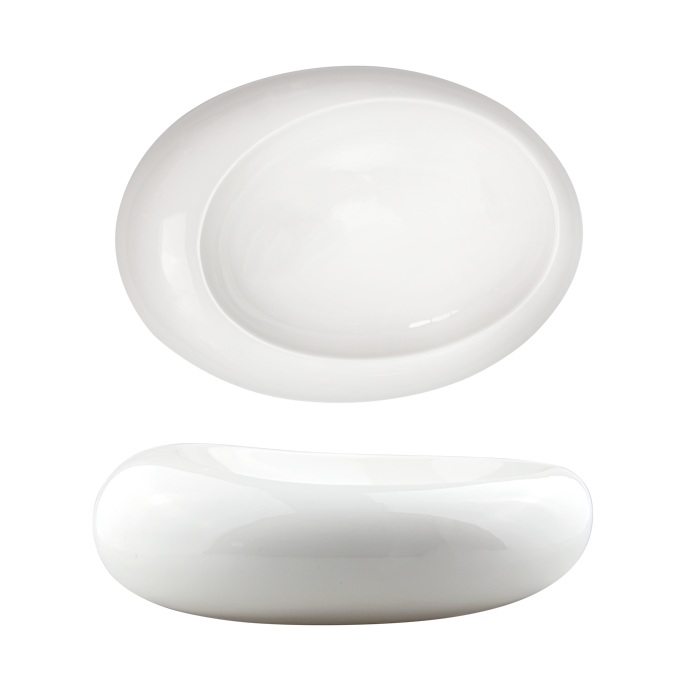 CULINARO WHITE CLOUD Platou 25cm din portelan
