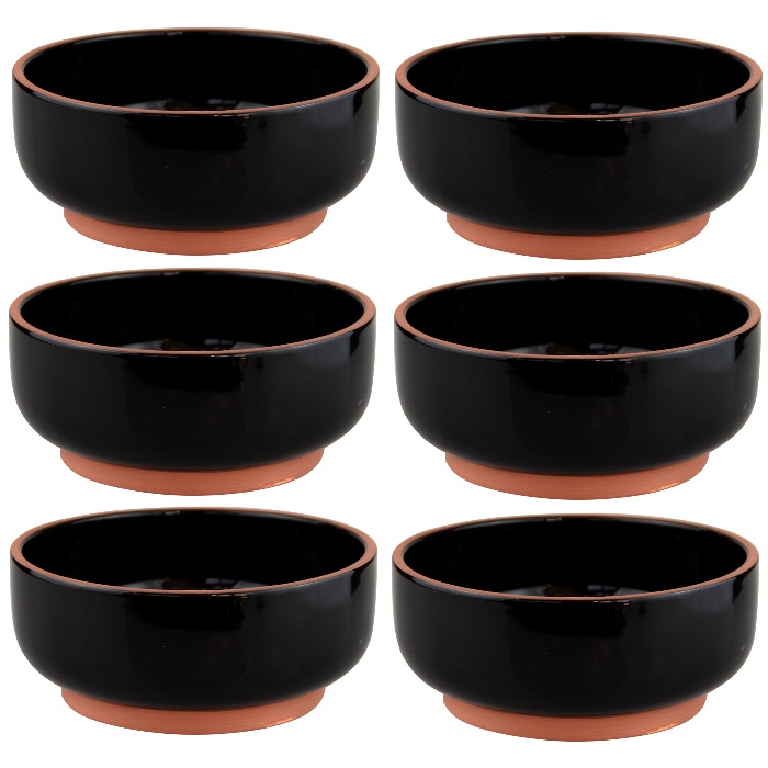 Bol portelan HELLA BLACK D11,5cm, 380ml