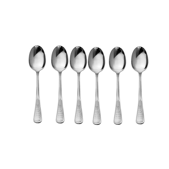Set 6 lingurite ceai CULINARO PEARL, inox