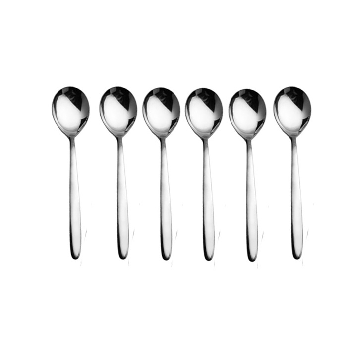 Set 6 lingurite pentru cafea CULINARO CARMEN, inox