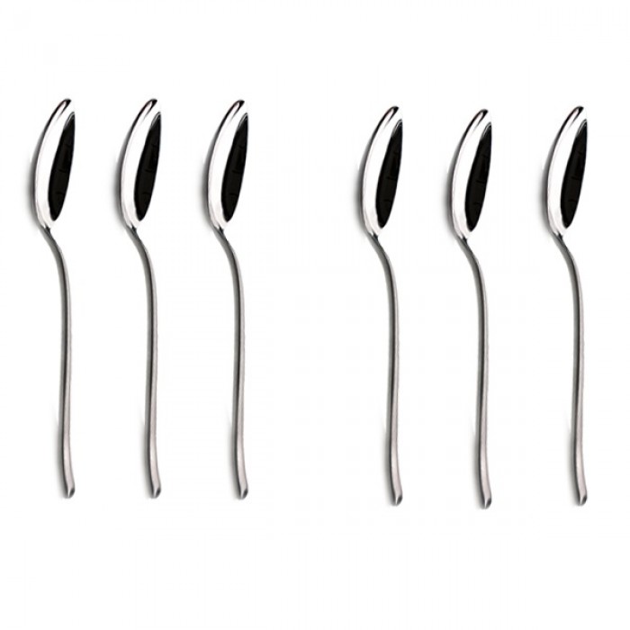 Set 6 linguri principale mari CULINARO IRIS, inox