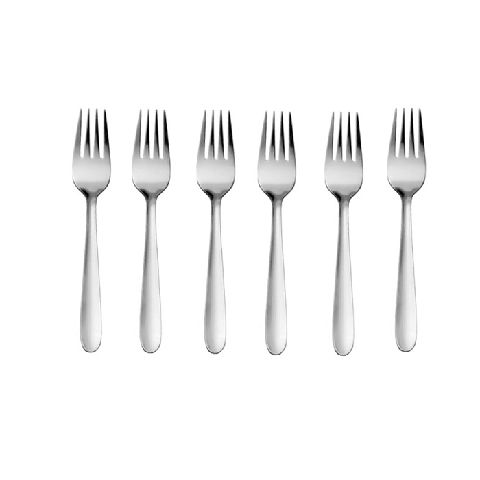 Set 6 furculite pentru desert CULINARO SIGMA 0,9mm, inox
