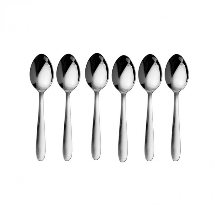 Set 6 lingurite pentru cafea CULINARO SIGMA 0,9mm, inox