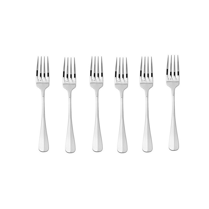 Set 6 furculite pentru desert CULINARO SARAH, inox