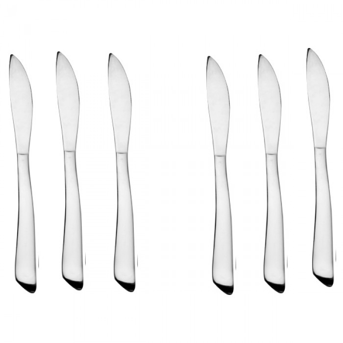 Set 6 cutite principale mari CULINARO ROSE, inox