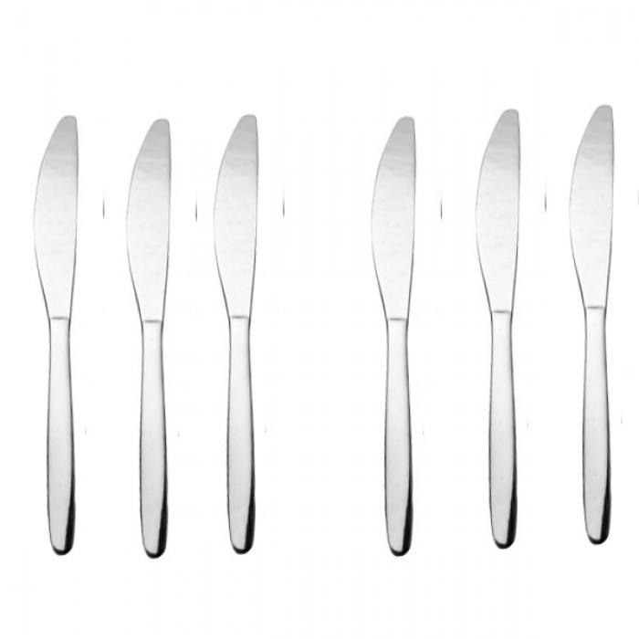 Set 6 cutite medii aperitiv CULINARO CARMEN, inox