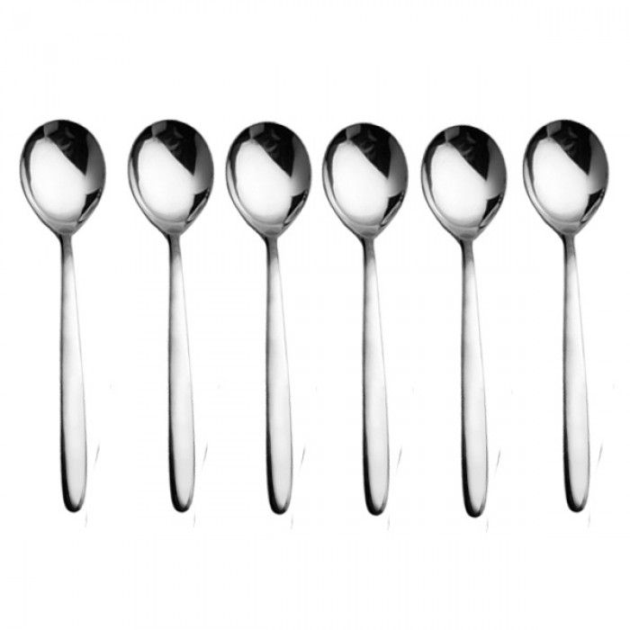 Set 6 linguri principale CULINARO CARMEN, inox