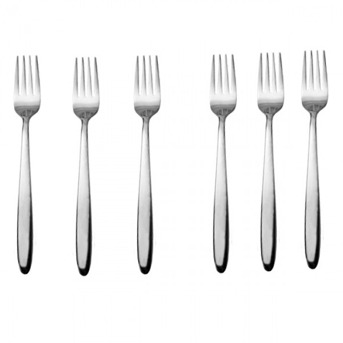 Set 6 furculite principale CULINARO CARMEN, inox