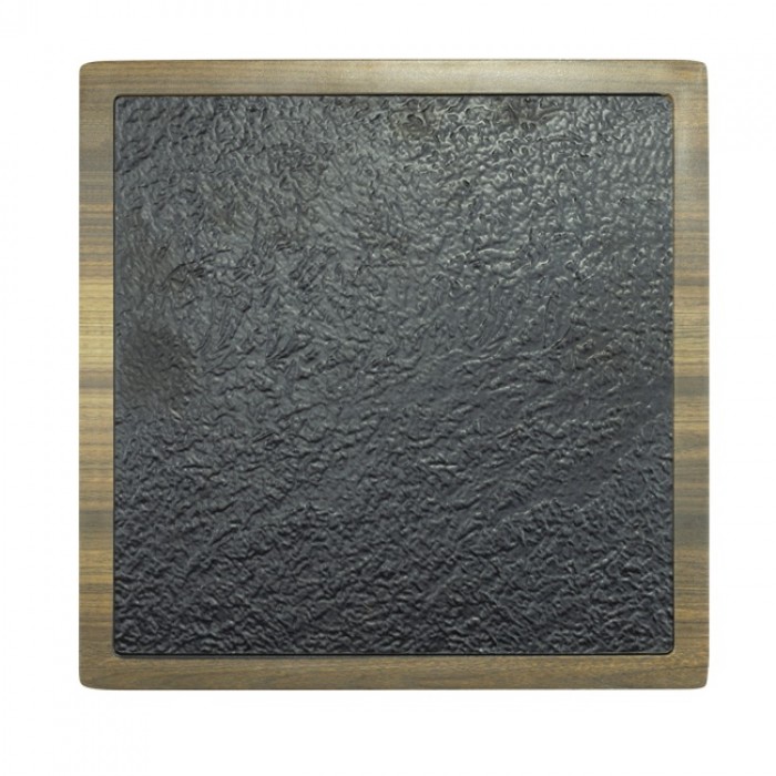 Platou patrat din melamina Raki Meteor 33x33xh2cm