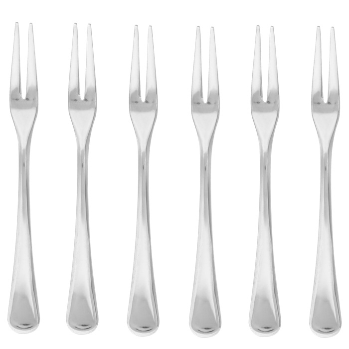 Set 6 furculite pentru melci CULINARO UNI, inox