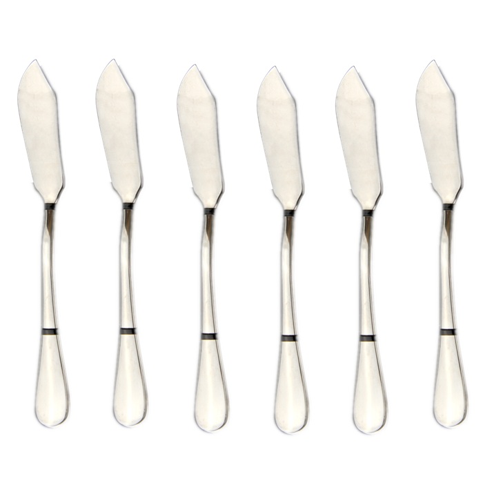 Set 6 cutite pentru intins unt CULINARO UNI, inox