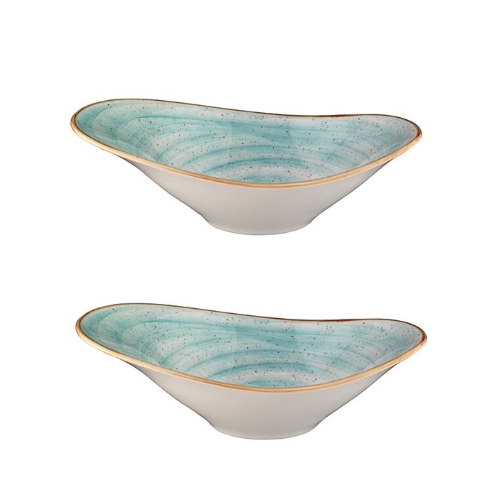 Bol portelan cu canturi armate BONNA AQUA 27x19cm 750ml (AAQ STR 27KS)