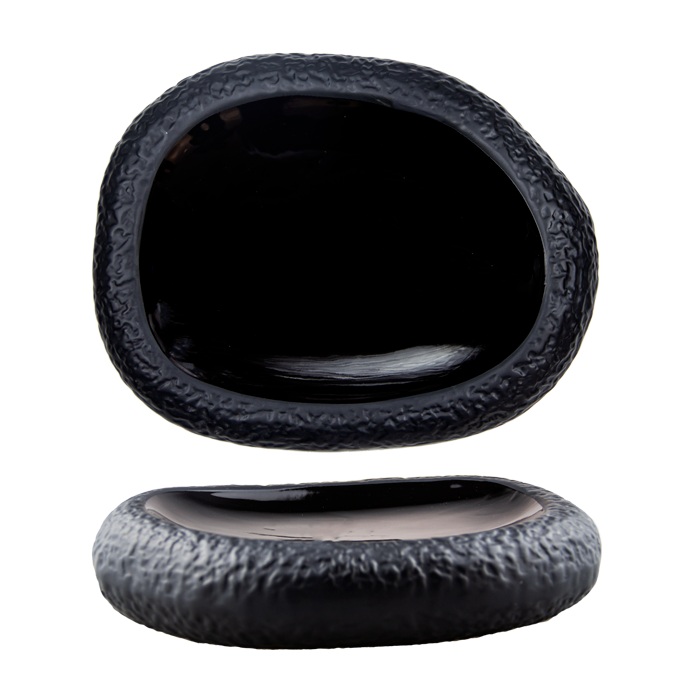 CULINARO BLACK NEST Platou Cuib 28cm din portelan