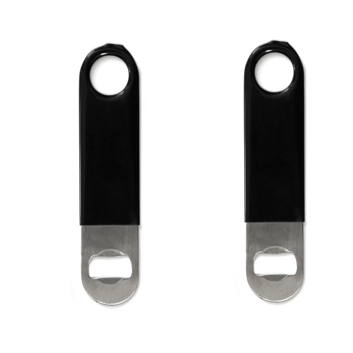 Set 2 desfacatoare sticle din inox cu acoperire din silicon RAKI, 18cm