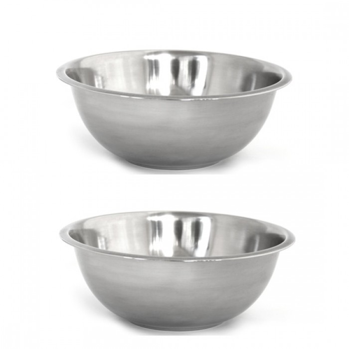 Set 2 boluri inox mixare RAKI 28cm