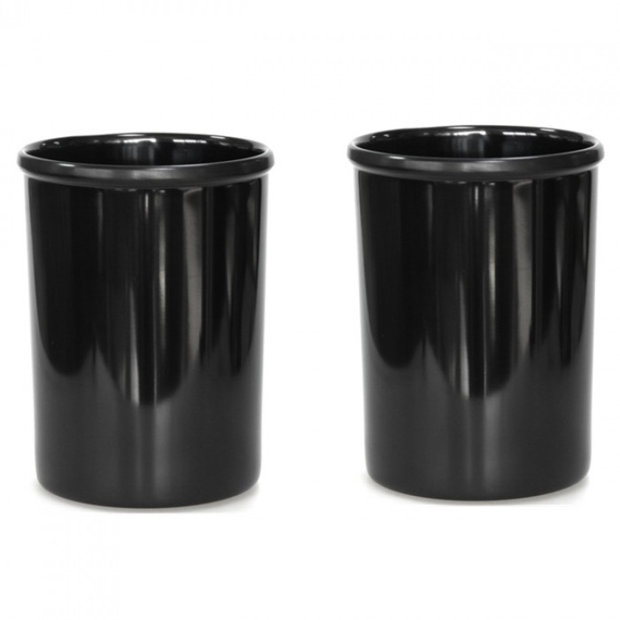 Recipient melamina bufet CULINARO MURUN, D13xh10,5cm, 1000ml, negru