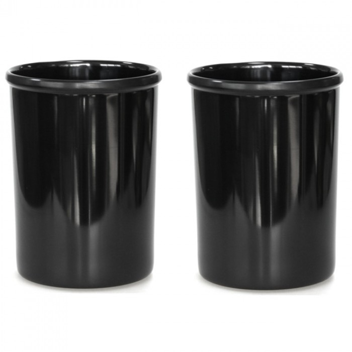 Recipient melamina bufet CULINARO MURUN, D17xh17,5cm, 3000ml, negru