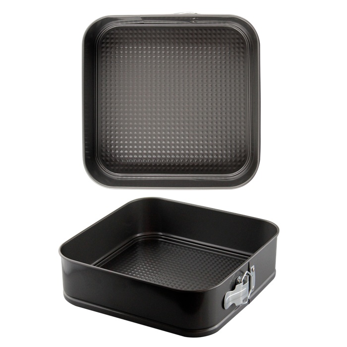 Set 2 forme patrata pentru copt  RAKI cu baza detasabila 28x28xh7cm