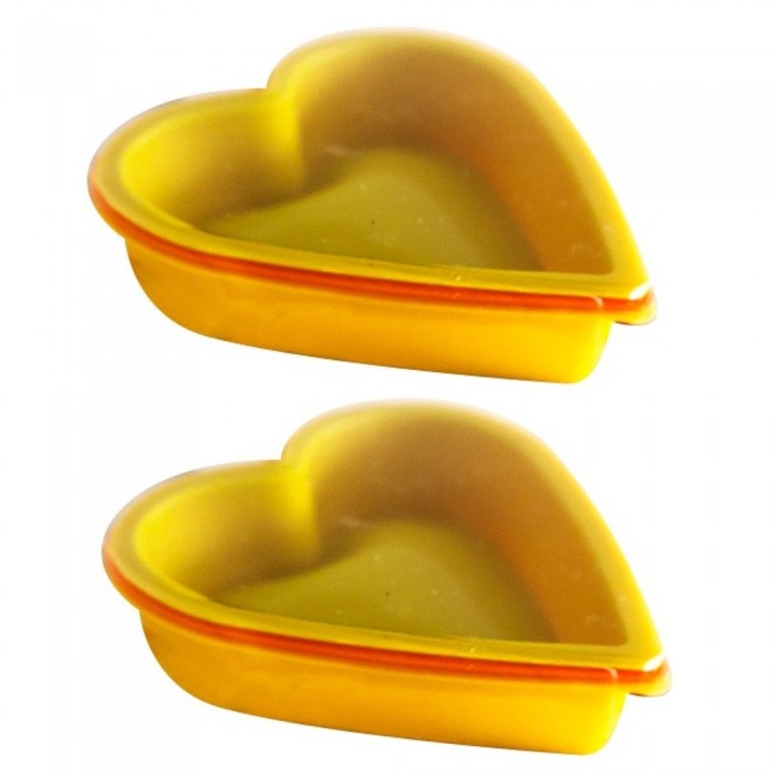 Set forme silicon briose Raki INIMIOARA set 6 piese