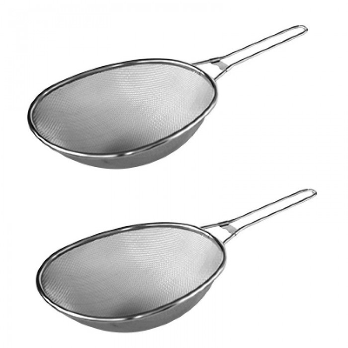 Set 2 site/strecuratoare ovala RAKI 21x20cm cu maner