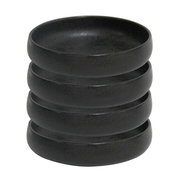 Farfurie adanca CULINARO BLACK CERAMIC 20,8cm din ceramica