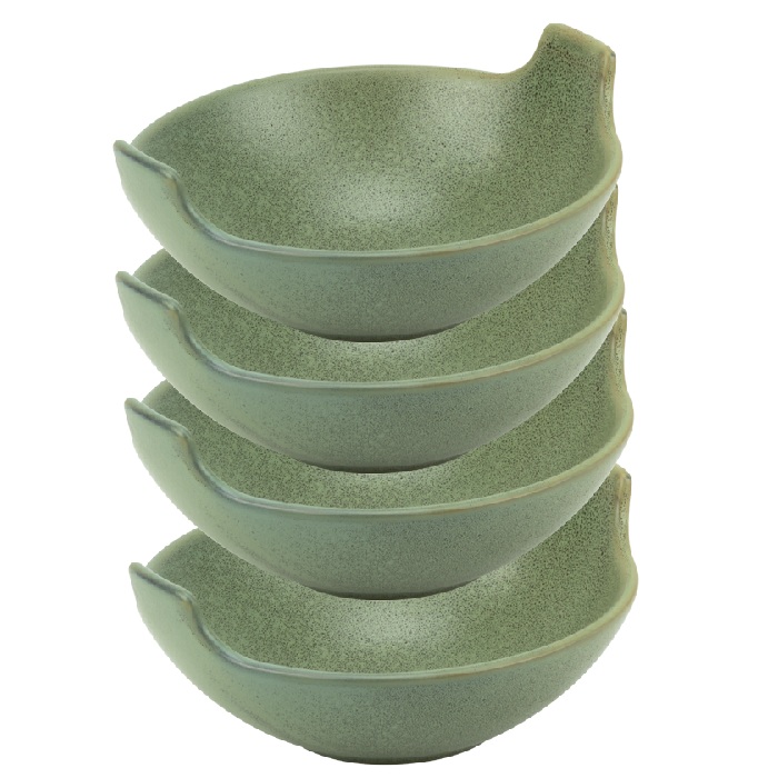 Bol din ceramica CULINARO STREET FOOD, D17,3xh6,9cm, Balti Dish, OLIVE