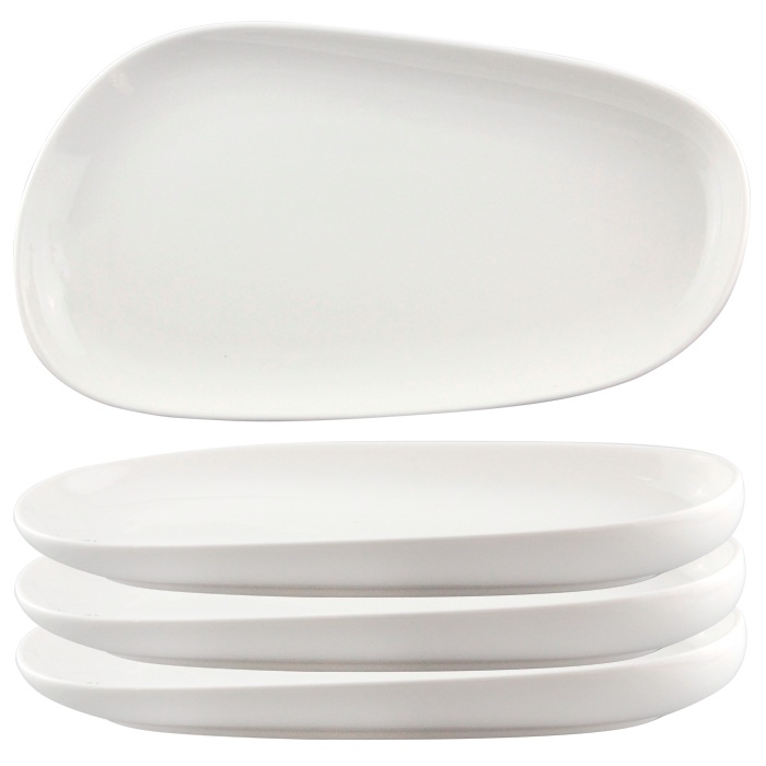 Platou portelan 34x19x4,2cm CULINARO SIDNEY dreptunghiular