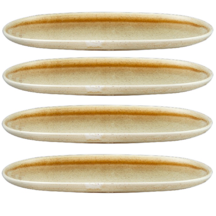 Platou portelan oval SAHARA 31x18cm