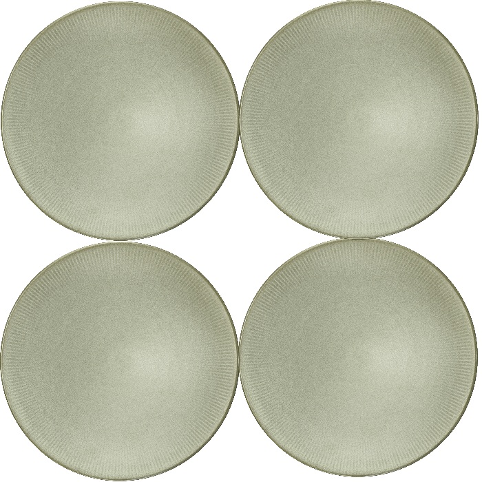 Set 4 farfurii portelan Culinaro Moss 28cm