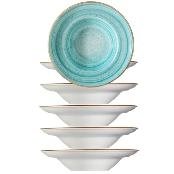 Farfurie GOURMET portelan BONNA AQUA 30cm adanca (AAQ GRM 30CK)