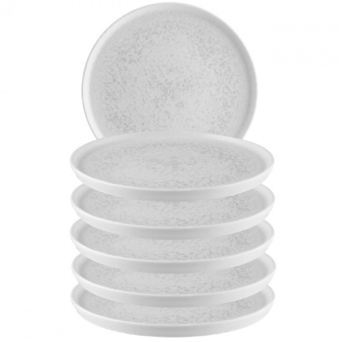 Farfurie portelan BONNA LUNAR WHITE 22cm (S-MT-LUN HYG 22DZ)