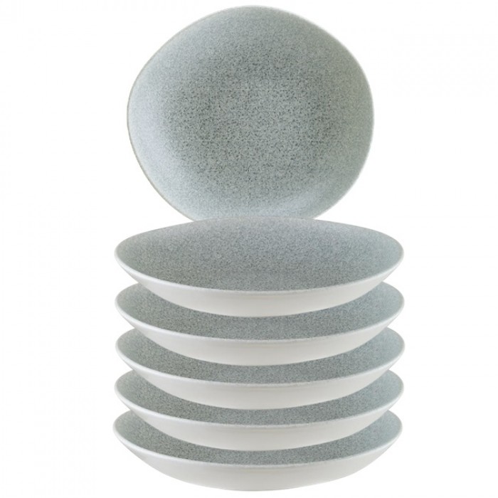 Farfurie adanca portelan BONNA LUCA OCEAN BLUE, D26cm, 1000ml (S-MT-LUCOC VAO 26CK)