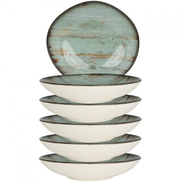 Farfurie adanca portelan BONNA MADERA, D26cm, 1000ml (MDRMT VAO 26CK)