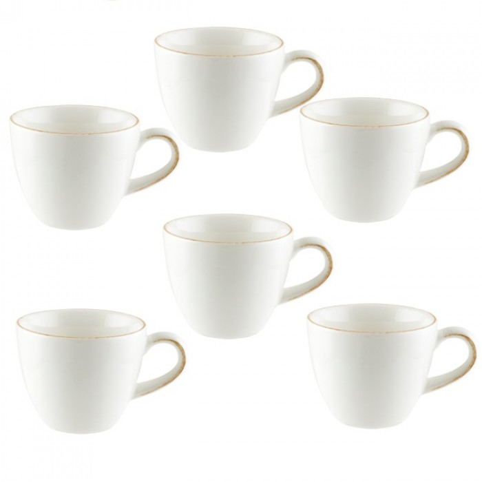 Ceasca pentru cafea 80ml BONNA ALHAMBRA, portelan (E105 RIT 02KF)