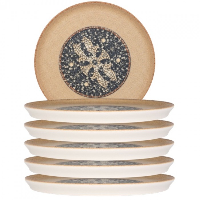 Farfurie portelan BONNA MESOPOTAMIA MOSAIC WOOD 22cm