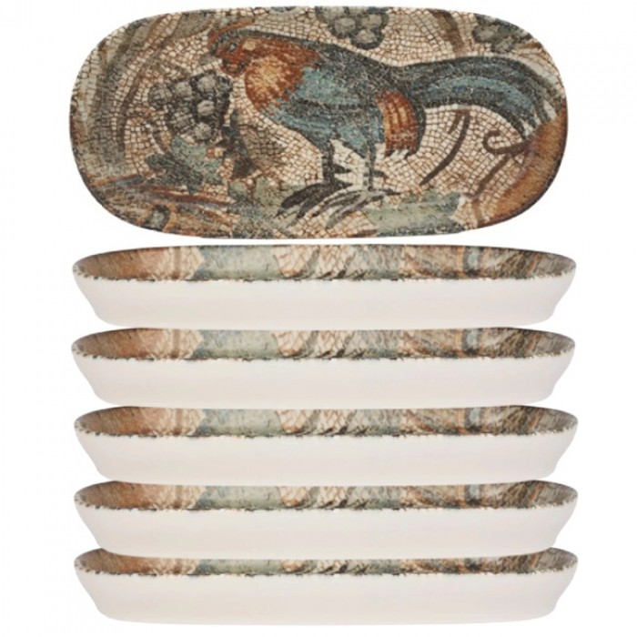 Platou portelan oval BONNA MESOPOTAMIA BANDEJA 30x15cm