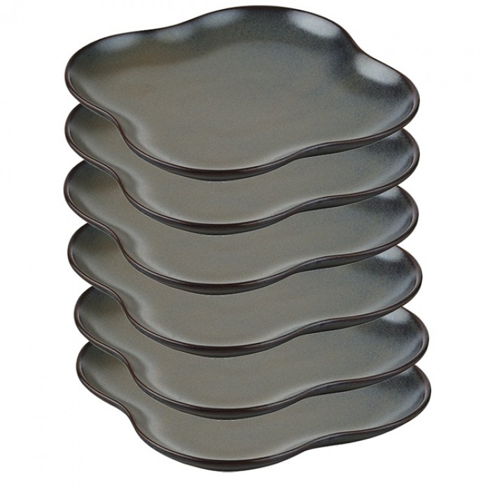 Farfurie intinsa din portelan BONNA GLOIRE EAST, 28x28xh2,2cm (GOI EAT 28DZ)