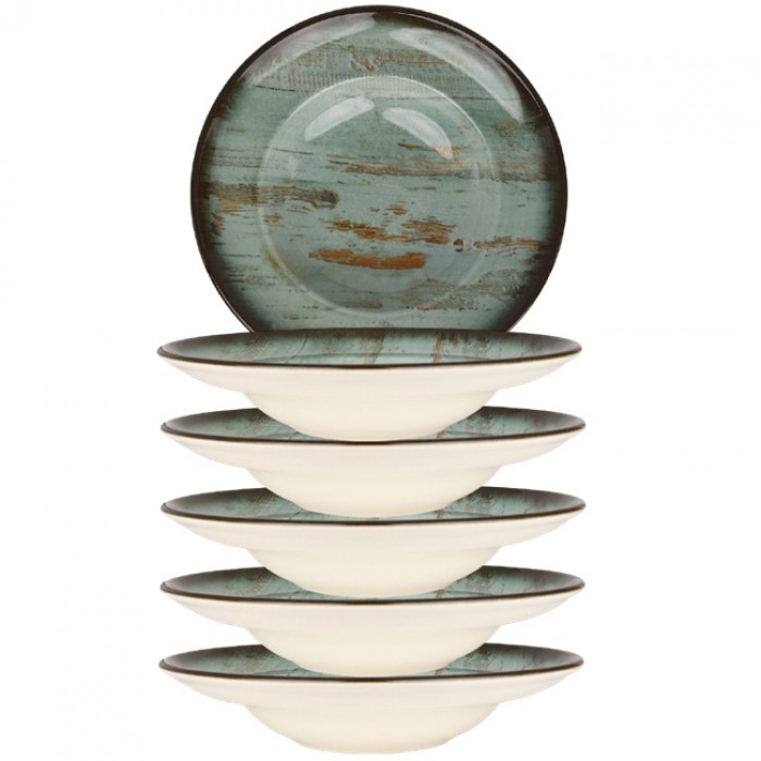 Farfurie paste adanca BONNA MADERA, D24cm, 400ml, portelan (MDR MT GRM24CK)