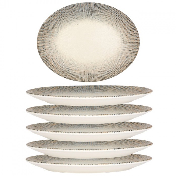 Farfurie portelan ovala BONNA SWAY, 31x24cm (S-MT-SWY MOV 31OV)