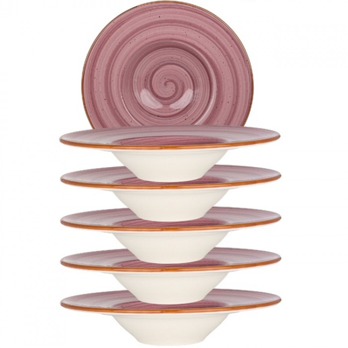 Farfurie paste BONNA BLACK BERRY, D28cm, 400ml, portelan, mov (ABB BNC 28CK)