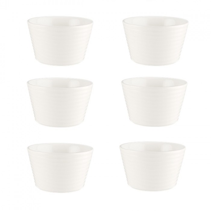 Bol pentru zahar BONNA LOOP, D10cm 250ml, portelan, alb (LOP 250KKF)