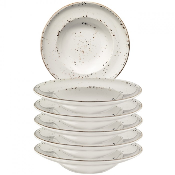 Farfurie paste GOURMET din portelan BONNA GRAIN 27cm adanca (GRA GRM 27CK)