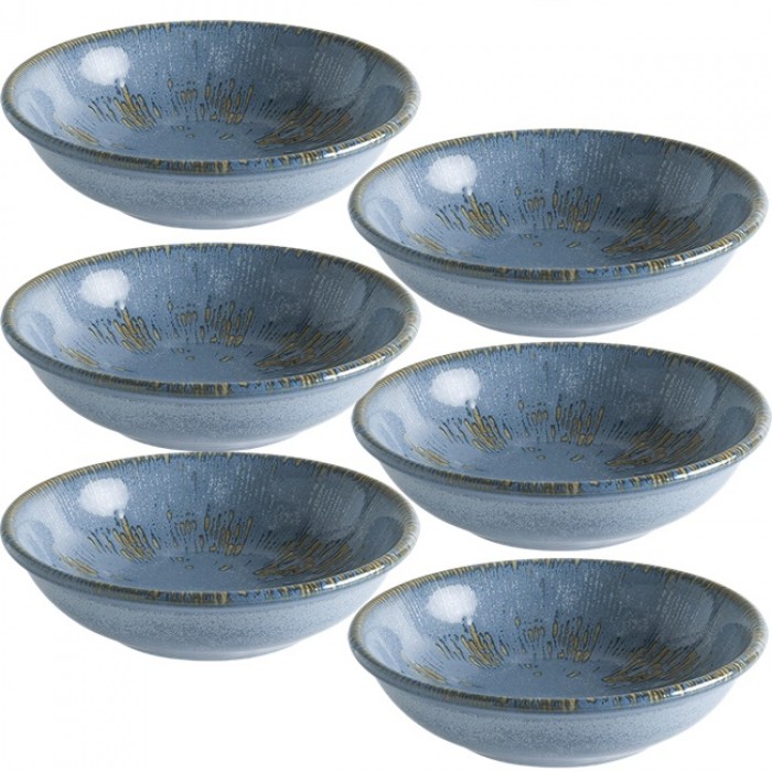 Bol din portelan BONNA SNELL SKY, D9cm, 50ml, albastru (S-SKY SNL GRM 9CK)