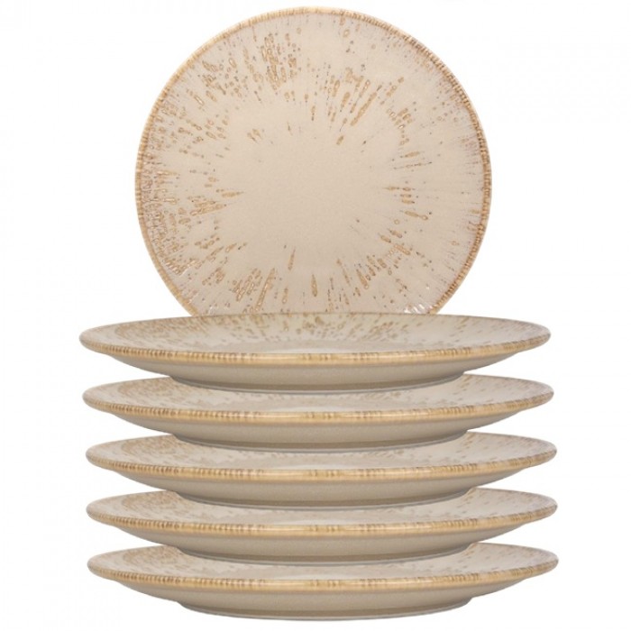 Farfurie intinsa portelan BONNA SNELL SAND, D17cm, bej (S-SAN SNL GRM 17DZ)