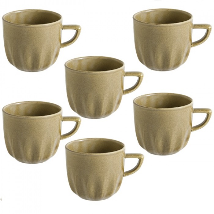 Ceasca/cana cafea BONNA RAW TERRA, 345ml, portelan, maro (TRA RAW 03MUG)